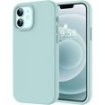 thumbnail image 1 of Funda de Silicona Elegante para iPhone 12/12 Pro. Interior Suave, Exterior Resistente, Menta, 1 of 7