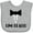 AC-Heather Grey, variant on Inktastic Ringbearer Mock Tux Wedding Tuxedo Boys Baby Bib
