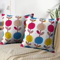 thumbnail image 3 of LALILO Throw Pillow Covers Lovely Flowers Art Beautiful Beauty Cushion Cover 18" x 18", 1910 Pack, 3 of 6
