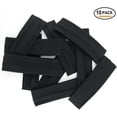 thumbnail image 4 of 10 Pack Yoga Headbands - Elastic Cotton Multi-Function Sports Head Bands Stretchy Wraps (Black), 4 of 7