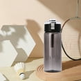thumbnail image 4 of Botella de agua deportiva a prueba de fugas de 800 ml con asa, taza de espacio para gimnasio para fitness yoga ejercicio, negro, 4 of 6