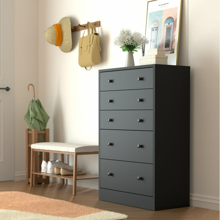 Tall black dresser under $100 discount