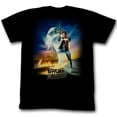 thumbnail image 1 of Back to the Future Movie Poster Adult T-Shirt, 1 of 1