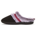 thumbnail image 4 of Floopi House Slippers for Women Fur Lined Clog w/ Aztec Trim Bedroom Slip Ons, 4 of 8