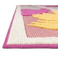 thumbnail image 6 of Unique Loom Aruba Outdoor Collection Area Rug - Barcadera (7' 10" x 10' Rectangle Pink/Ivory), 6 of 7
