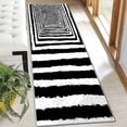 thumbnail image 5 of 2x6 FT Kitchen Runner Rugs Non Skid Washable, Faux Wool Rug Runners for Hallways Bathroom Carpet Runner, Soft Indoor Modern Floor Rug for Entryway Laundry Room, 5 of 11