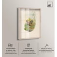 thumbnail image 2 of Lily Pond Shadowbox Print Botanical Art by Art Remedy, Blonde Frame, 36 x 54, 2 of 6