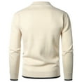 thumbnail image 5 of IROINNID Men's Sweater Round Neck Long Sleeve Jumper Mid-Length Solid Color Leisure Pullover Daily Half High Neck Sweater Bottoming Shirt, 5 of 9