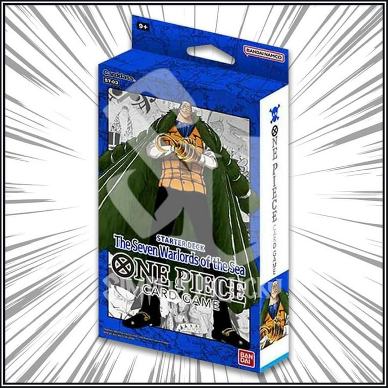 Bandai TCG One Piece The 7 Warlords the Sea Starter Deck with DON!! Cards -  Walmart.com
