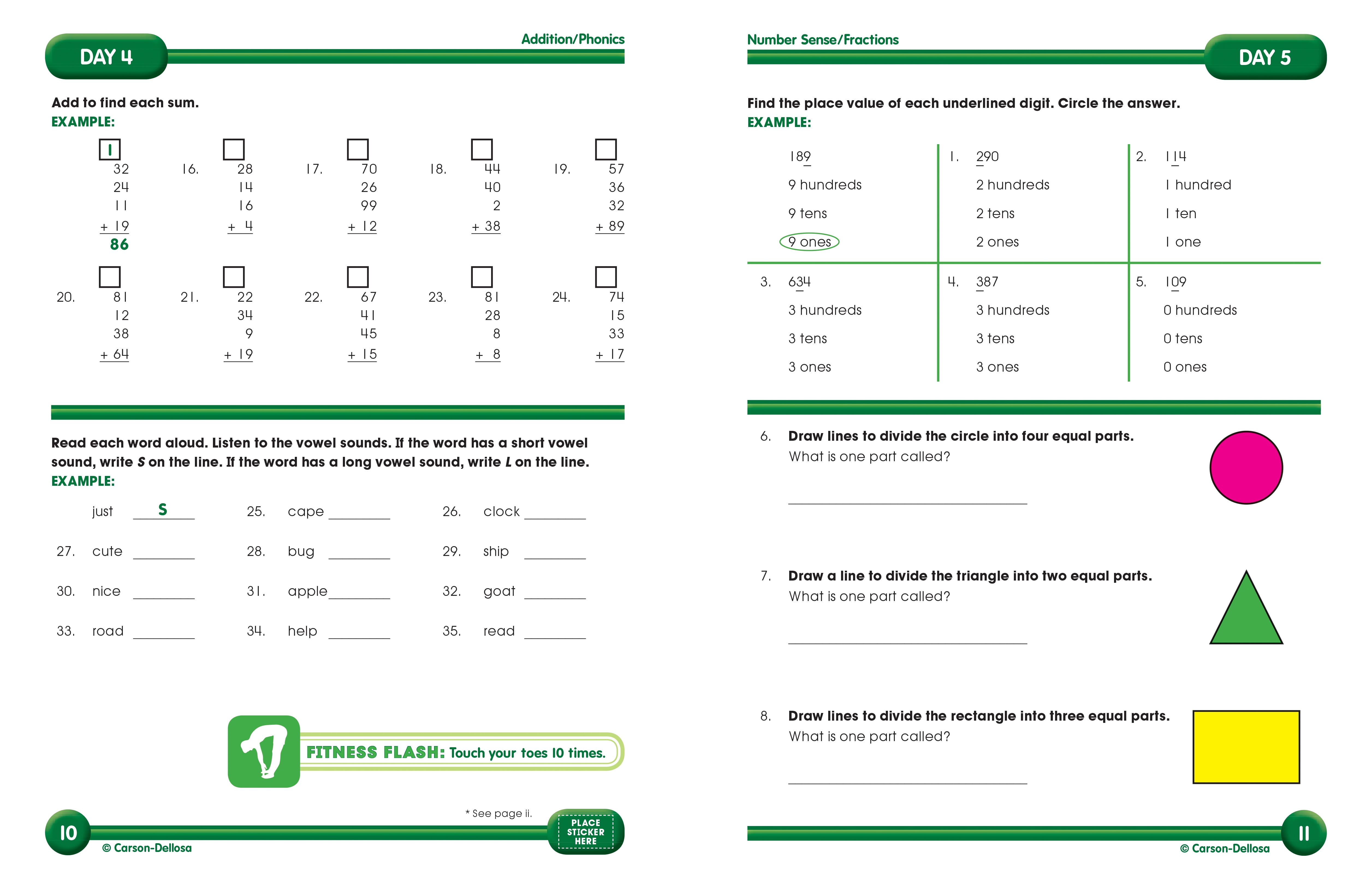 Summer Bridge Activities 2nd to 3rd Grade Workbook (Spiral Bound)
