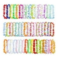 thumbnail image 3 of Collar de flores tropicales perfecl Lei hawaiano 50 pcs, 3 of 8