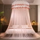 thumbnail image 5 of Mosquitera Tipo Domo para Techo Smj251216004 | Malla de Poliéster Encriptada Plegable | Dosel de Cama con Volantes Estilo Princesa | Protección Contra Insectos para Camas Queen, Dobles E Individuales, 5 of 6