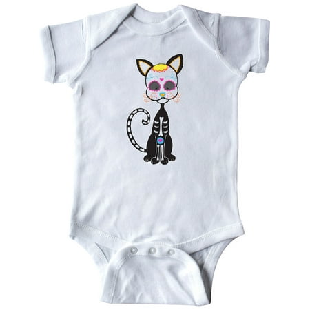 

Inktastic Dia de los Muertos Cat Gift Baby Boy or Baby Girl Bodysuit