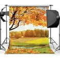 thumbnail image 2 of SJOLOON 10x10ft Autumn Backdrop Fall Leaves Photo Backdrop Vinyl Photography Background Studio Props 10590, 2 of 5