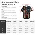 thumbnail image 3 of Amrican Gun Flag Men'S 3d Print Casual Button Down Shirts, Novelty Hawaiian Short Sleeves S, 3 of 8