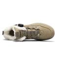 thumbnail image 4 of Men Winter Snow Boots Insulated Outdoor Hiking Shoes Faux Fur Lined Warm Boots, 4 of 5