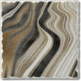 thumbnail image 1 of Absorbent Stone Tumbled Tile Coasters, Gilded Swirl I, Set of 4, 1 of 7