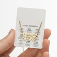 thumbnail image 4 of relayinert Collier en Acier Inoxydable Polyvalent avec Pendentif Numéro Accessoire de Mode Tendance Colliers Exquis 777 Or, 4 of 6