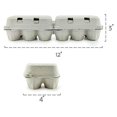 thumbnail image 4 of Cornucopia Brands Half Dozen Egg Cartons (30-Pack); Split Apart Style for 6 Egg or 12 Egg Use; Holds 180 Eggs Total, 4 of 6