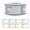 Dotted line edge, variant on FXMLRLK Food Labels Stickers, Freezer Labels Removable Food Storage Freezer Tape to Write on, 1x1.57Inch Adhesive Food Date Canning Labels for Bottle Labels Food Containers