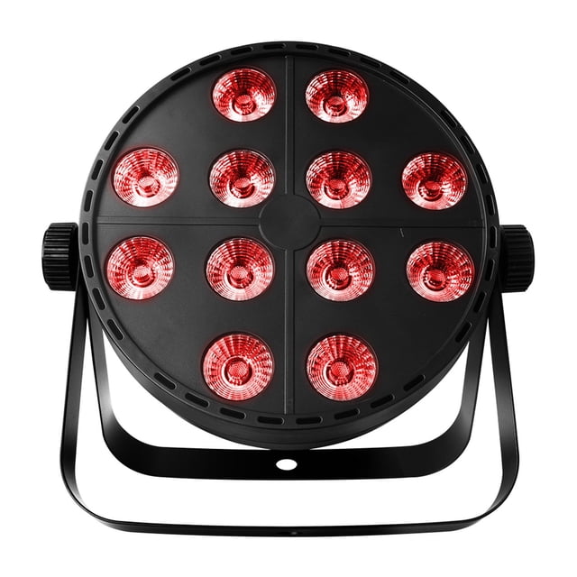 Cañón Par LED Alienpro 12X10W RGBW 4 en 1 Negro