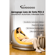 Aerogogo One Button Click Self-Inflating InstaSofa Air Lounger Air Lazy Sofa Bed PZ2 for Outdoor Camping