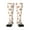1 Black, variant on Squirrel Giving A Gift Pattern Women’s Knee High Crew Socks,Trouser Socks Comfortable, Breathable, Moisture-Wicking and Soft