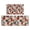 Pioneer Flower Floral, variant on Pioneer Flower Floral Print Pattern Kitchen Rugs Sets Of 2, Anti Fatigue Non Slip Washable Floor Mats for Kitchen Sink Laundry, 17X30 Inch 17X47 Inch