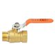 thumbnail image 1 of Brass Pipe Ball Valve Male and Female Thread 3/4"BSP DN20, 1 of 4