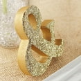 thumbnail image 3 of BalsaCircle Gold Mr & Mrs Glittered Wooden Freestanding Wedding Table Display Signs Set Party Events Decorations, 3 of 5