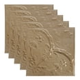 thumbnail image 2 of Great Lakes Tin Saginaw Champagne 2ft x 2ft Nail Up Ceiling Tiles (5 Pack), 2 of 6