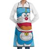 Apron Waterdrop Resistant with Pockets Doraemon