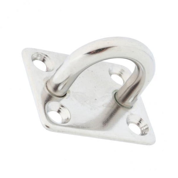 Placas de Ojo cuadradas Strade Fareast Limited Acero inoxidable 8 mm para anclaje de cubierta 5 piezas