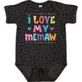 thumbnail image 3 of Inktastic I Love My Memaw Gift for Granddaughter Girls Baby Bodysuit, 3 of 5