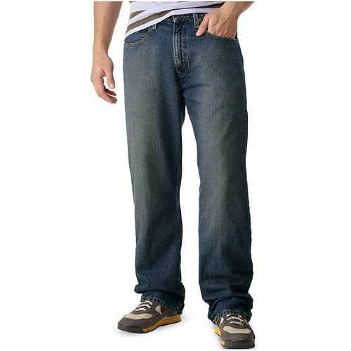 Persuasive Manners Lyrical Signature by Levi Strauss & Co. - Men's Loose Straight Fit Jeans -  Walmart.com