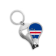 thumbnail image 1 of Cabo Verde bandera nacional África país Toenail Clipper Cutter, 1 of 3