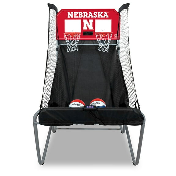 Nebraska Huskers Home Dual Shot Basketball Game