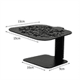 thumbnail image 1 of Support de Balance Électronique pour Machine à Café, Extraction et Pesée Support Réglable, Support de Pesée à Café (Noir 2), 1 of 6