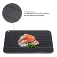 thumbnail image 1 of Bandeja de descongelaci¨?n, metal aluminio m¨￠gico r¨￠pido descongelaci¨?n de alimentos bandeja de descongelaci¨?n de carne tabla de descongelar hogar cocina gadget Cocina Octpeak NO, 1 of 8