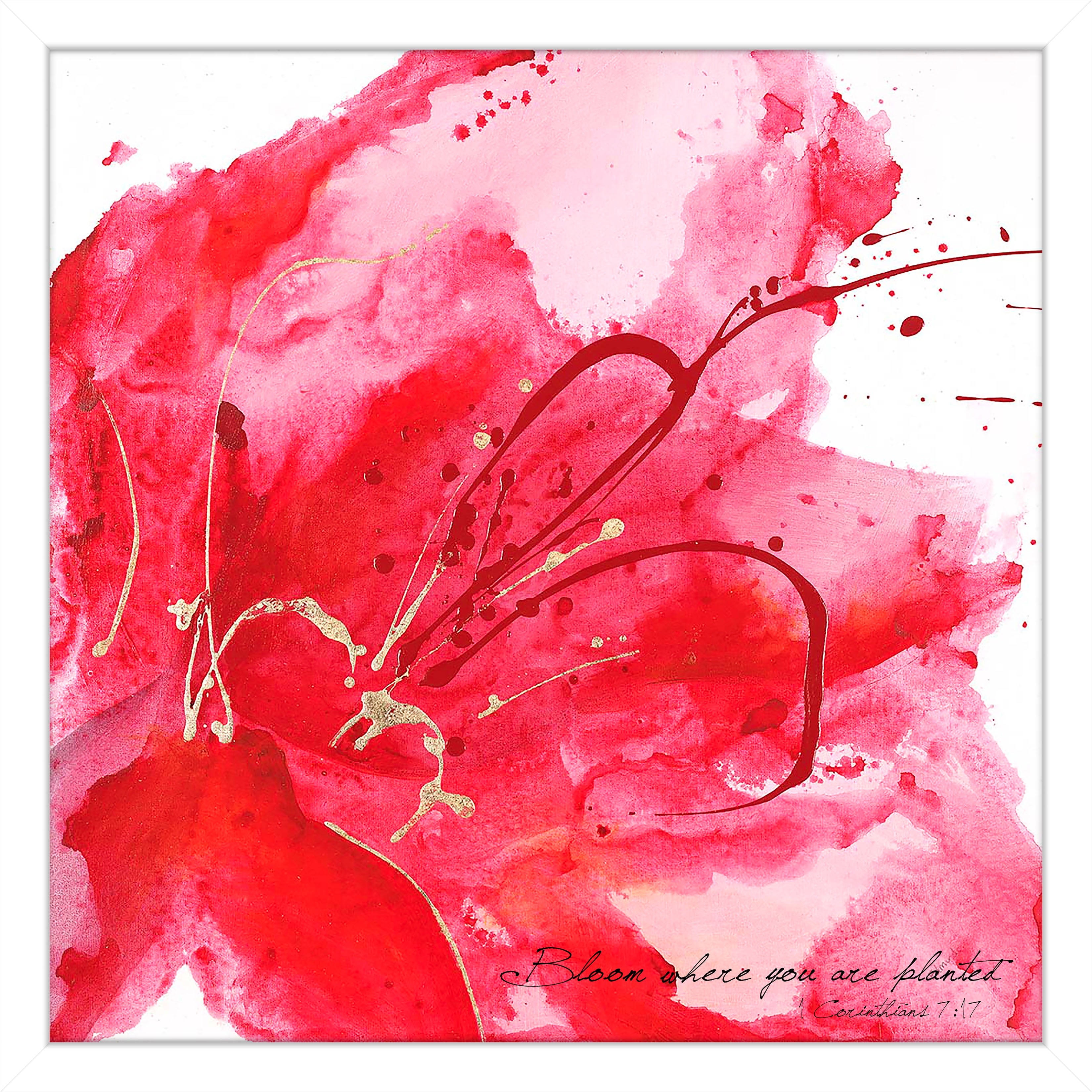 Ptm Images Bloom Where You Are Planted Wall Art Walmart Com