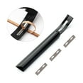thumbnail image 3 of BE-TOOL 3Pcs Metal Leather Skiver with 9 Replacement Blades DIY Cutting Tool Kits for DIY Craft Rose Gold, 3 of 8