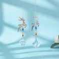 thumbnail image 5 of Paquete de 2 atrapasoles de cristal con ciervo para ventana, balcón, cocina, decoración de jardín, regalo, 5 of 5