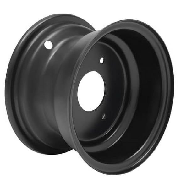 7" ATV Wheel Rim 3 Lug 3 Holes for 16x8-7 Tires Hole Distance 78mm 125CC ATV Quad Buggy Tire Replacement Wheel Rim