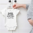 thumbnail image 5 of Sorry Mommy I Don’t Care Attitude Romper Boys or Girls Infant Baby Brisco Brands 18M, 5 of 6