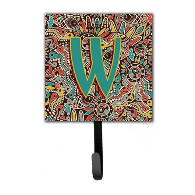 Carolines Treasures CJ2013-WSH4 Lettre W Alphabet Tribal Rétro Laisse Initiale et Porte-Clés