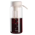 thumbnail image 2 of TidBay 450/600ML Cold Brew Cup with Scale Filter Food Grade Large Capacity Portable Travel Tea Bottle Cold Brew Coffee Maker Jar, 2 of 8