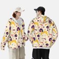 thumbnail image 6 of Kdxio Cartoon Poodle Dog Print Women Men Sun Protection UPF 50+ Jackets Zip Up Long Sleeve Hoodie Hiking Lightweight with Pockets, 6 of 8