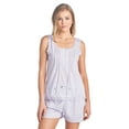 thumbnail image 5 of Casual Nights Women's Sleeveless Tank and Pajama Shorts Set, 5 of 5