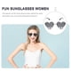 thumbnail image 2 of Heart Sunglasses Dripping Heart Shaped Sunglasses Fun Sunglasses Women 90s Glasses, 2 of 4