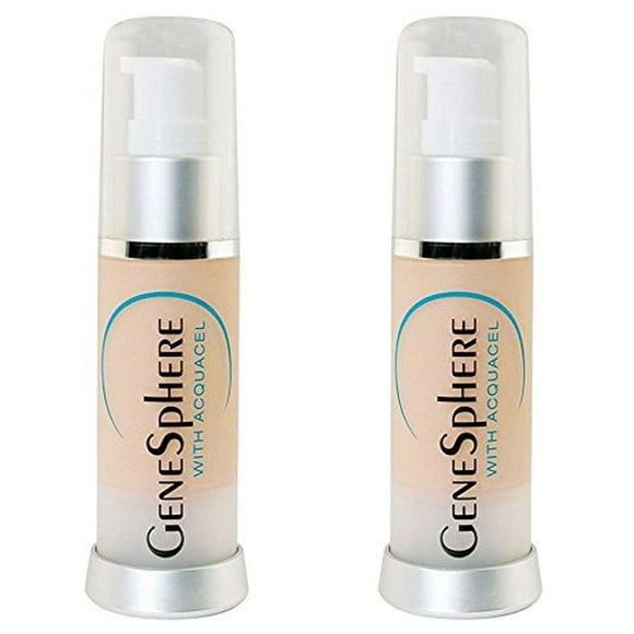 Genesphere con líneas y arrugas antienvejecimiento Acquacell absorben la humedad del cuidado de la piel (conjunto de 2) Biologic Solutions E75007 P2